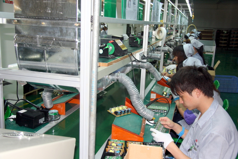 Production line at ENG